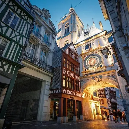 Apartment Gare - Calme Cosy- Centre Ville - Wifi 2pers Rouen