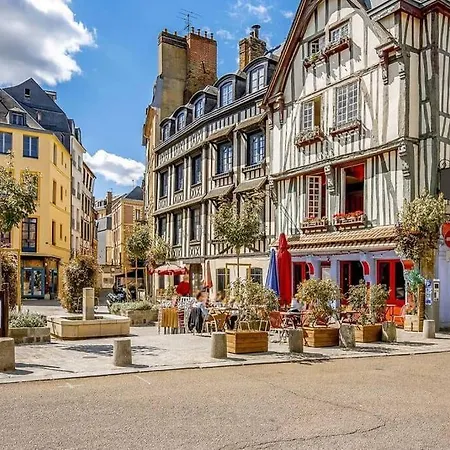 Apartment Gare - Calme Cosy- Centre Ville - Wifi 2pers Rouen