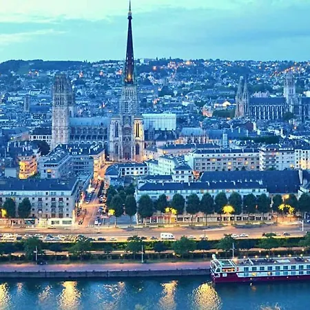Gare - Calme Cosy- Centre Ville - Wifi 2pers * Руан