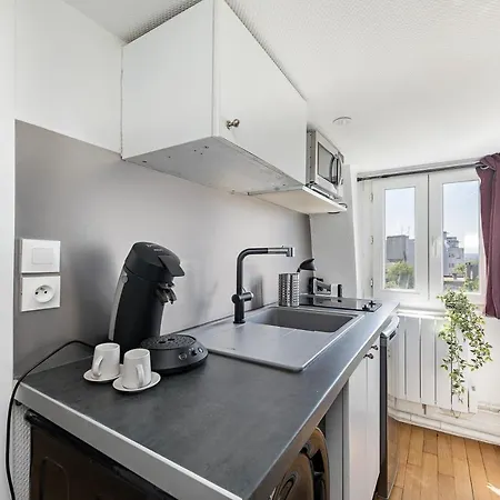Gare - Calme Cosy- Centre Ville - Wifi 2pers Апартаменты Руан